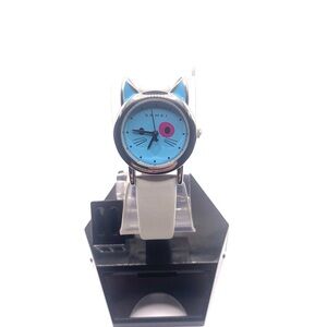 Adorable Blue Kitty Girls Quartz Watch